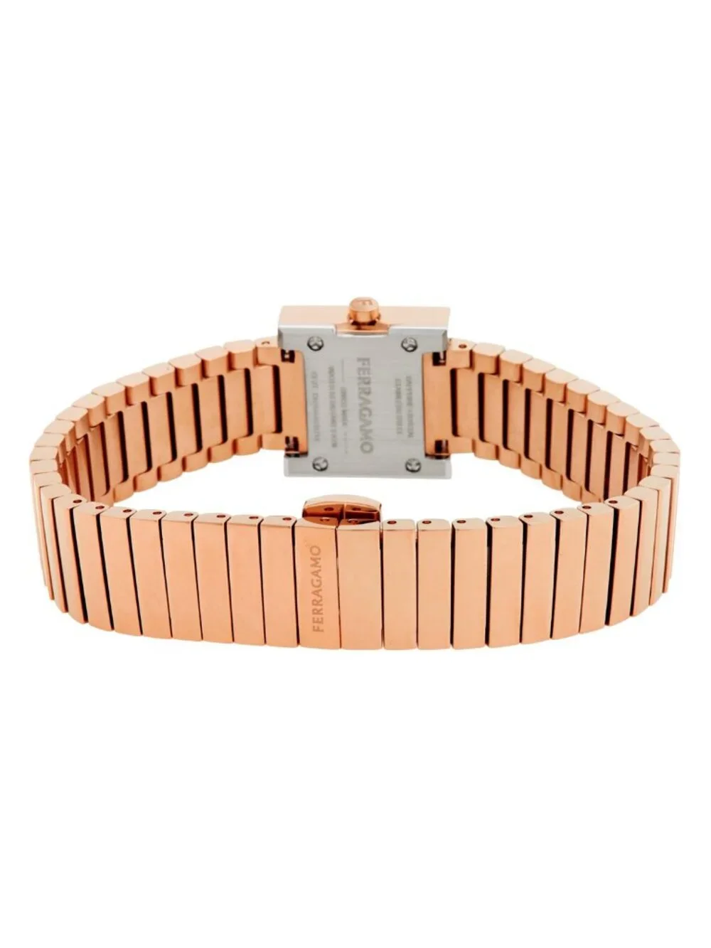 NWT Ferragamo Portrait Quartz Silver Dial Ladies Watch